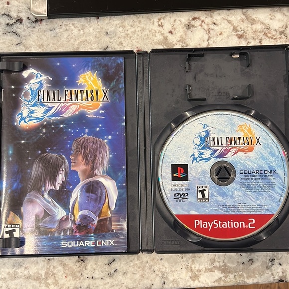 Final Fantasy X PS2 (Sony PlayStation 2, 2002) - Picture 4 of 4